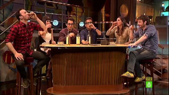 Pablo Pujol, Mariam Hern&aacute;ndez, Gorka Ochoa y Eva Ugarte en En el aire