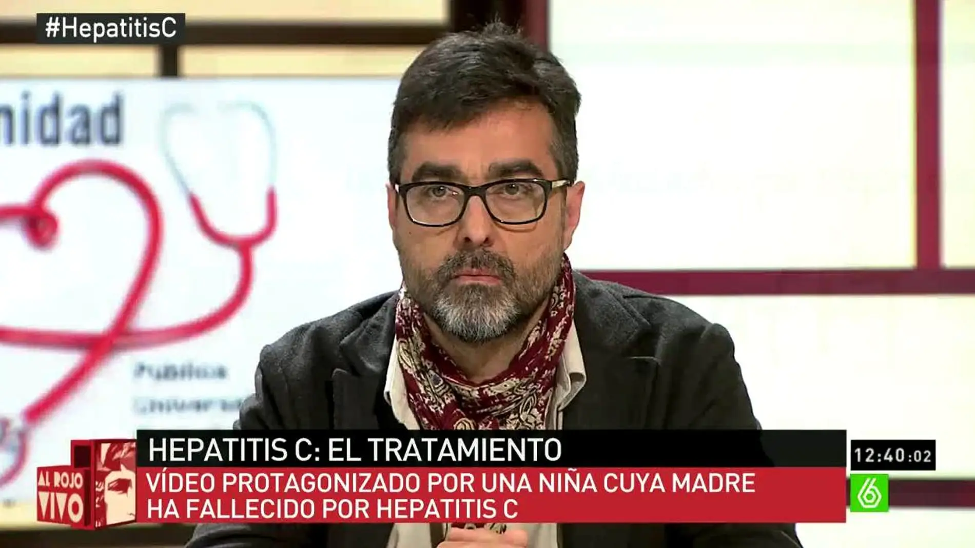 Antonio, enfermo de Hepatitis C