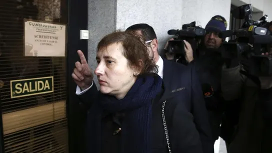 Teresa Romero entra a los juzgados de primera instancia de Alcorcón Teresa Romero entra a los juzgados de primera instancia de Alcorcón