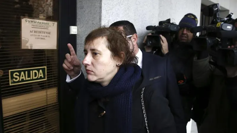 Teresa Romero entra a los juzgados de primera instancia de Alcorcón