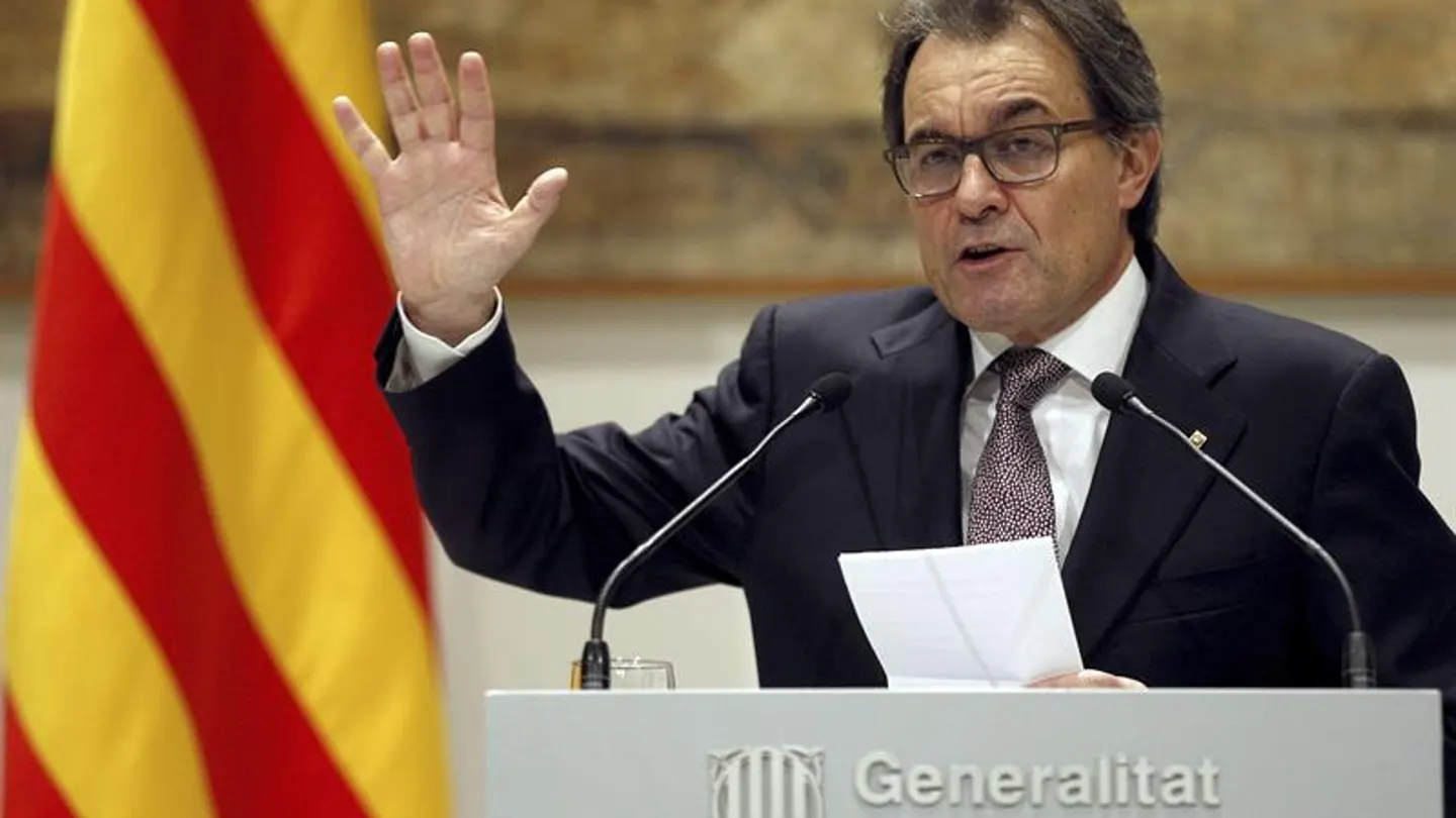 Artur Mas adelanta las elecciones en Cataluña para el próximo 27 de septiembre Artur Mas adelanta las elecciones en Cataluña para el próximo 27 de septiembre