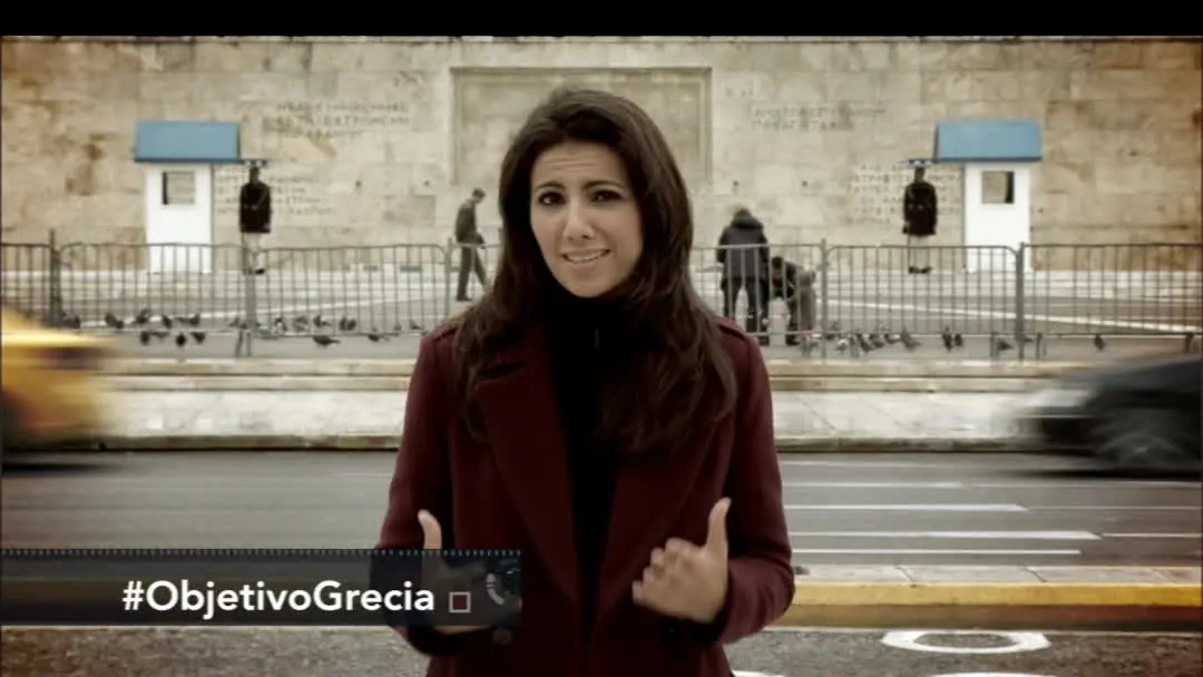 Ana Pastor viaja a Grecia con El Objetivo Ana Pastor viaja a Grecia con El Objetivo