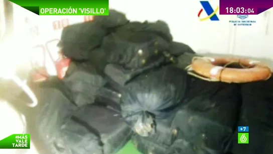 fardos de droga en el interior del pesquero fardos de droga en el interior del pesquero