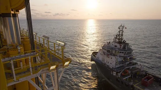 Buque de Repsol usado en aguas próximas a Canarias Buque de Repsol usado en aguas próximas a Canarias