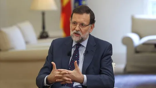 El presidente del Gobierno, Mariano Rajoy durante una entrevista El presidente del Gobierno, Mariano Rajoy durante una entrevista