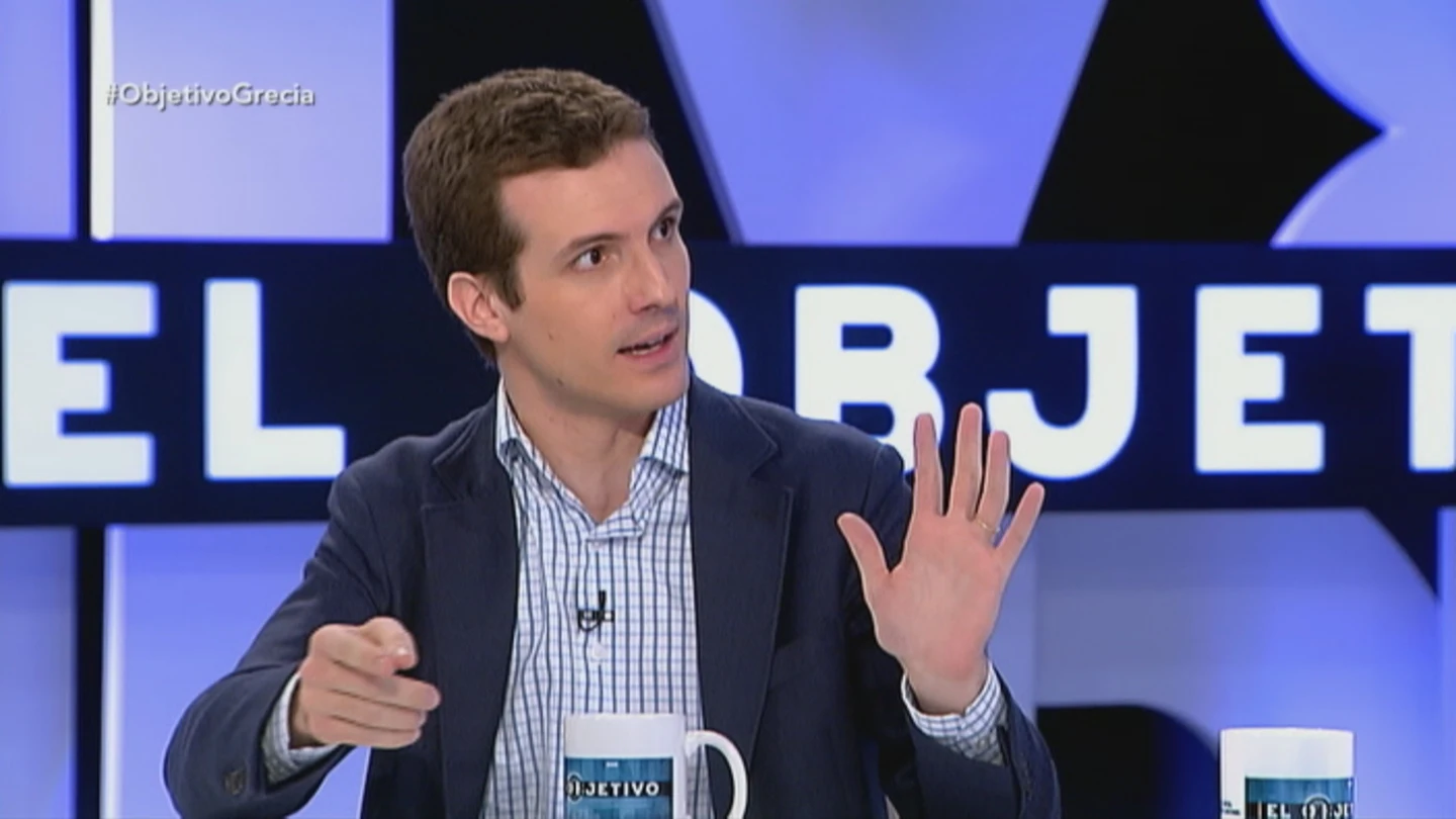 Pablo Casado en 'El Objetivo' Pablo Casado en 'El Objetivo'
