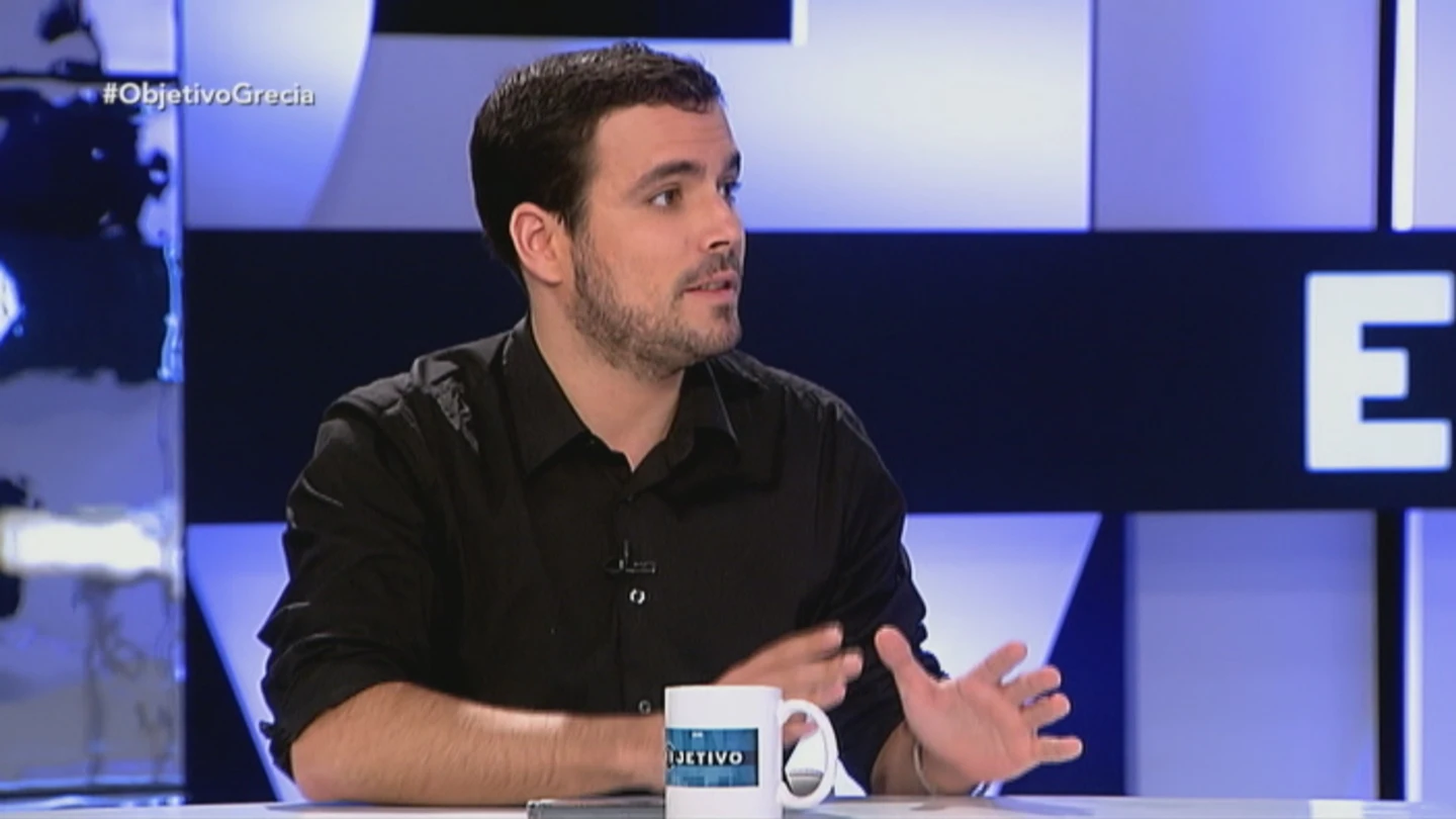 Alberto Garzón en 'El Objetivo' Alberto Garzón en 'El Objetivo'