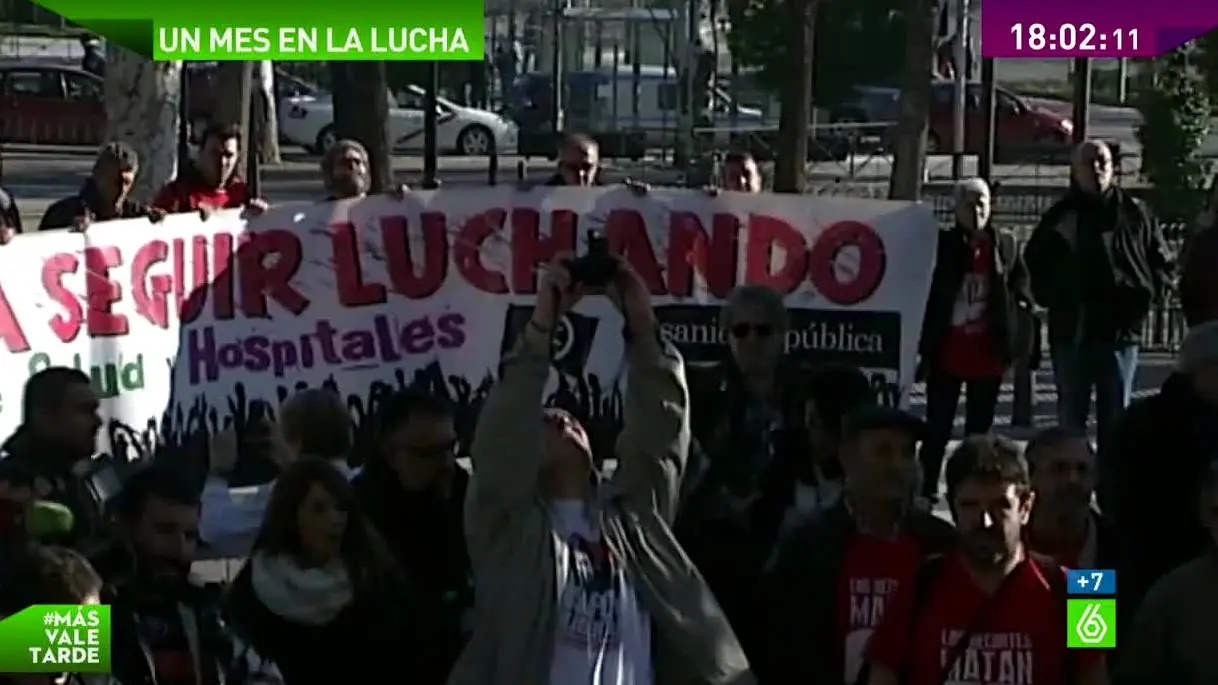 Protesta de enfermos de Hepatitis C