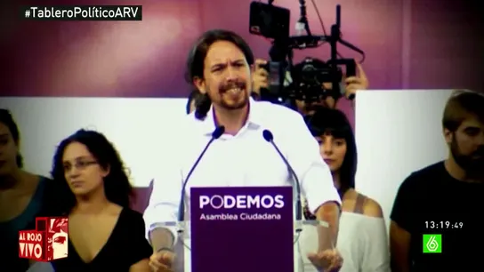Pablo Iglesias durante un discurso Pablo Iglesias durante un discurso
