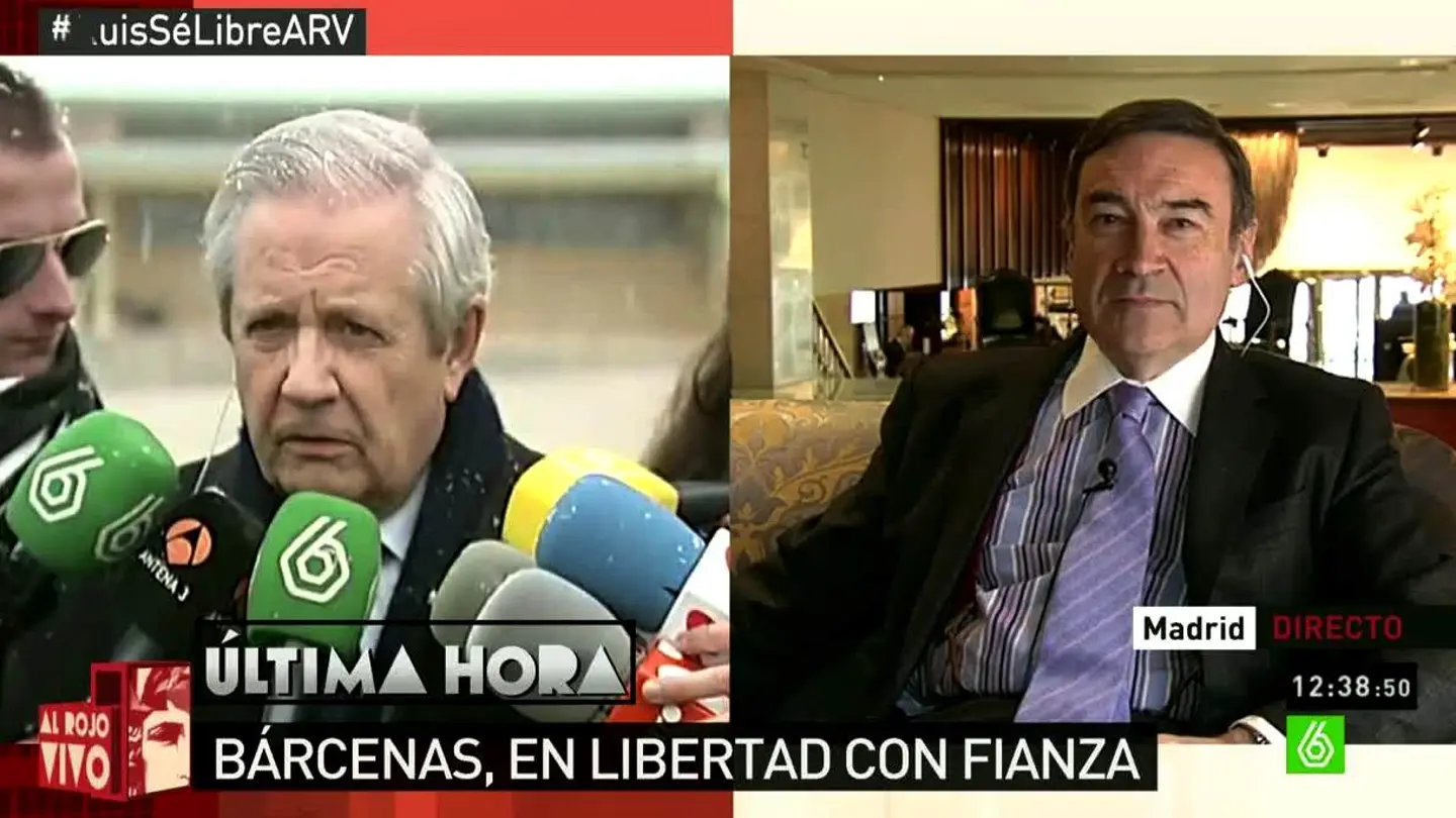 Gómez de Liaño y Pedro J. Ramírez en ARV Gómez de Liaño y Pedro J. Ramírez en ARV