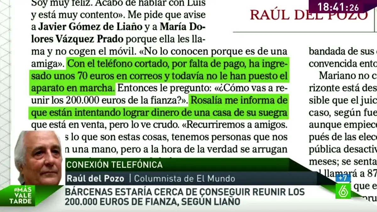 Raúl del Pozo en MVT