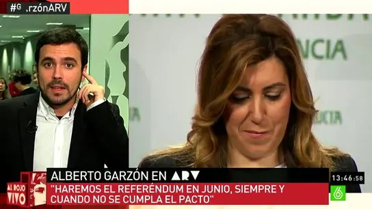 Alberto Garzón en ARV Alberto Garzón en ARV