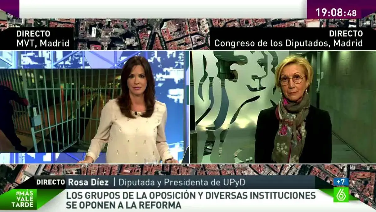 Rosa Díez en MVT Rosa Díez en MVT