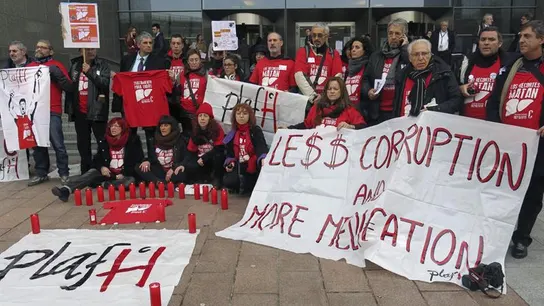 Enfermos de Hepatitis C concentrados en Bruselas Enfermos de Hepatitis C concentrados en Bruselas