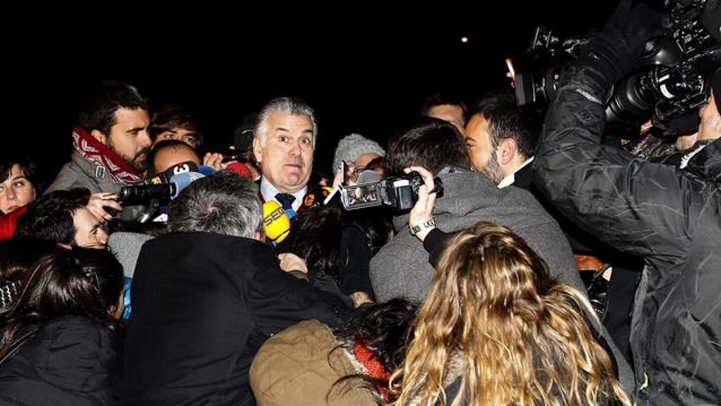 B&aacute;rcenas declara a su salida de prisi&oacute;n
