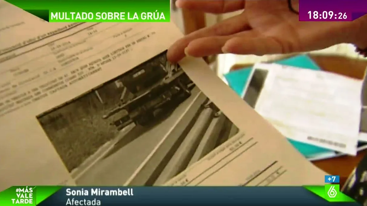 Foto del coche multado Foto del coche multado