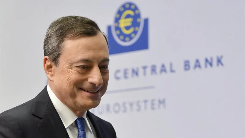 Mario Draghi, presidente del BCE