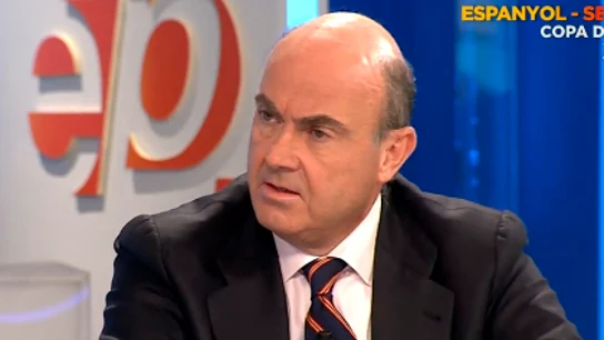 Luis de Guindos, en Espejo Público Luis de Guindos, en Espejo Público