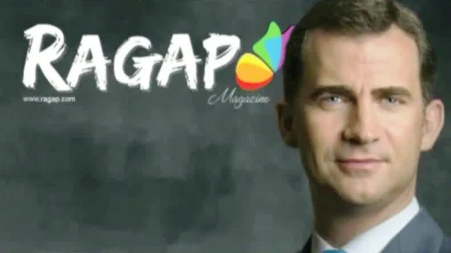 Felipe VI en la portada de RAGAP Felipe VI en la portada de RAGAP