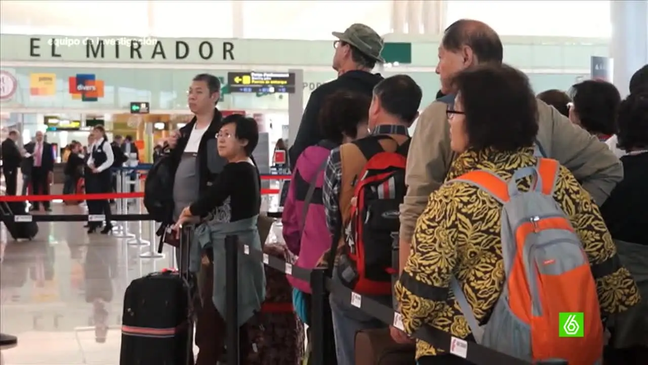 Turistas chinos en España