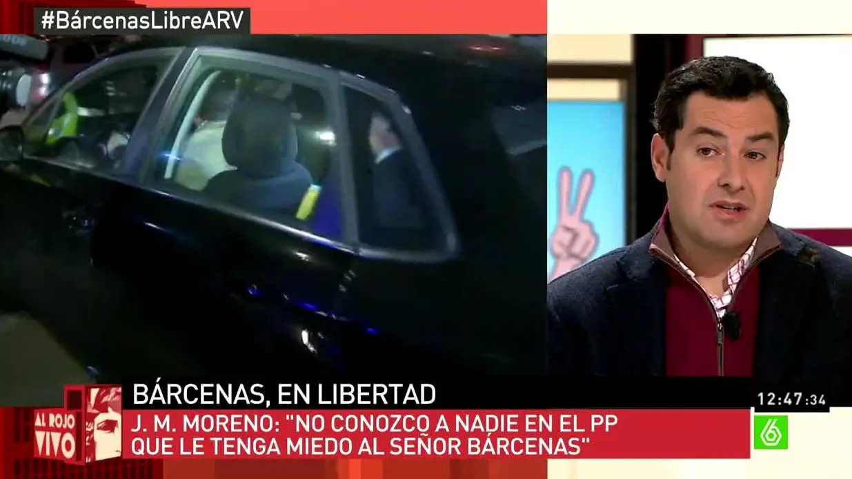 Juan Manuel Moreno en ARV Juan Manuel Moreno en ARV