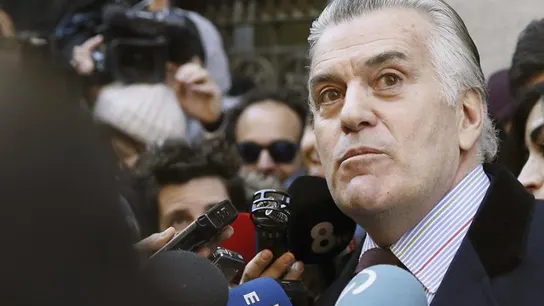 El extesorero del PP Luis Bárcenas, a su llegada a la Audiencia Nacional El extesorero del PP Luis Bárcenas, a su llegada a la Audiencia Nacional