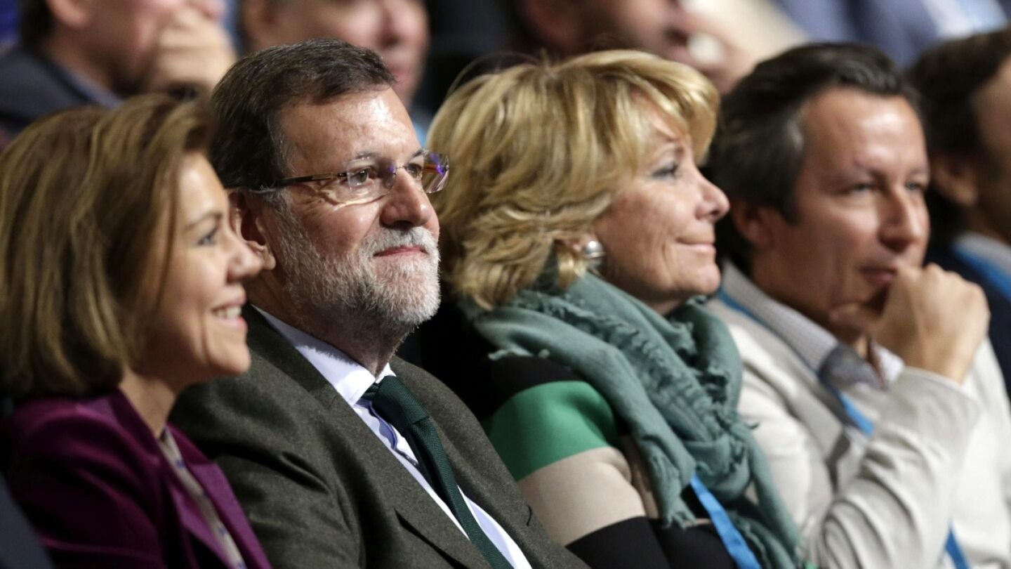 Rajoy elude hablar de B&aacute;rcenas en la Convenci&oacute;n Nacional del Partido Popular