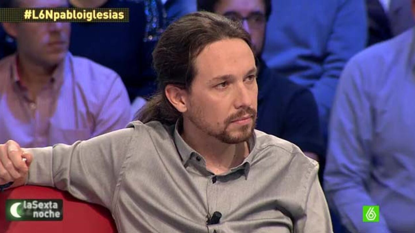 Pablo Iglesias, en laSexta Noche