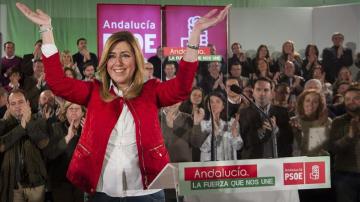 Susana Díaz ultima el inminente adelanto electoral para el 22 de marzo