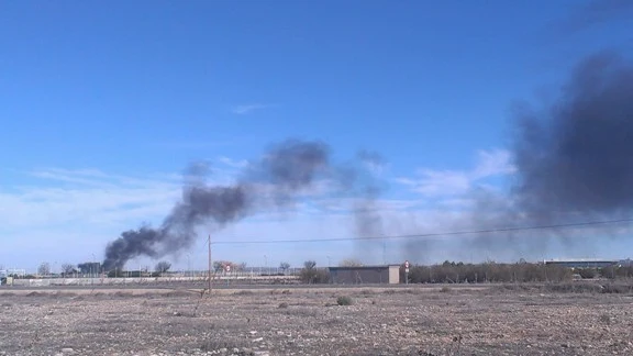 Se estrella un F-16 griego en Albacete