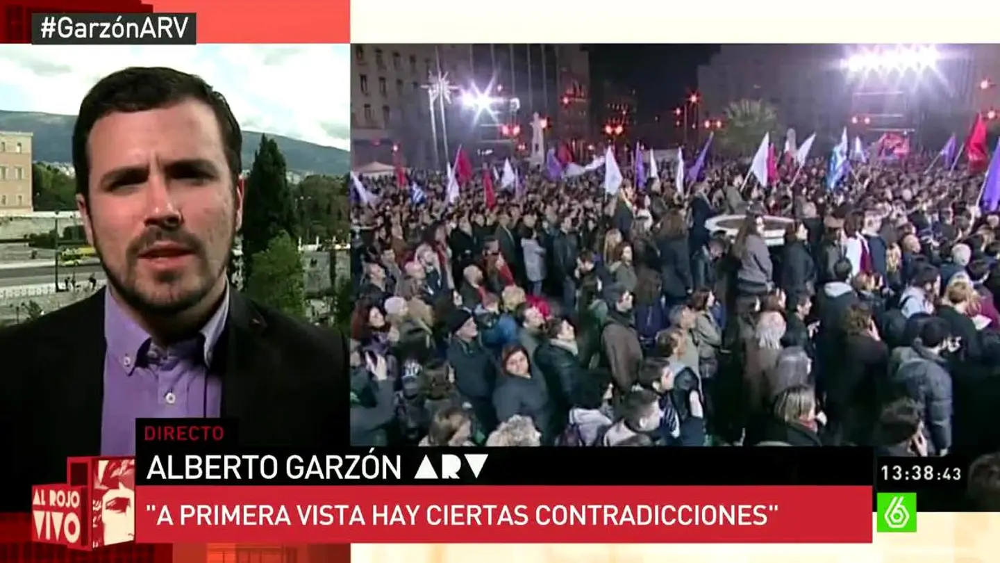 Alberto Garzón en ARV Alberto Garzón en ARV