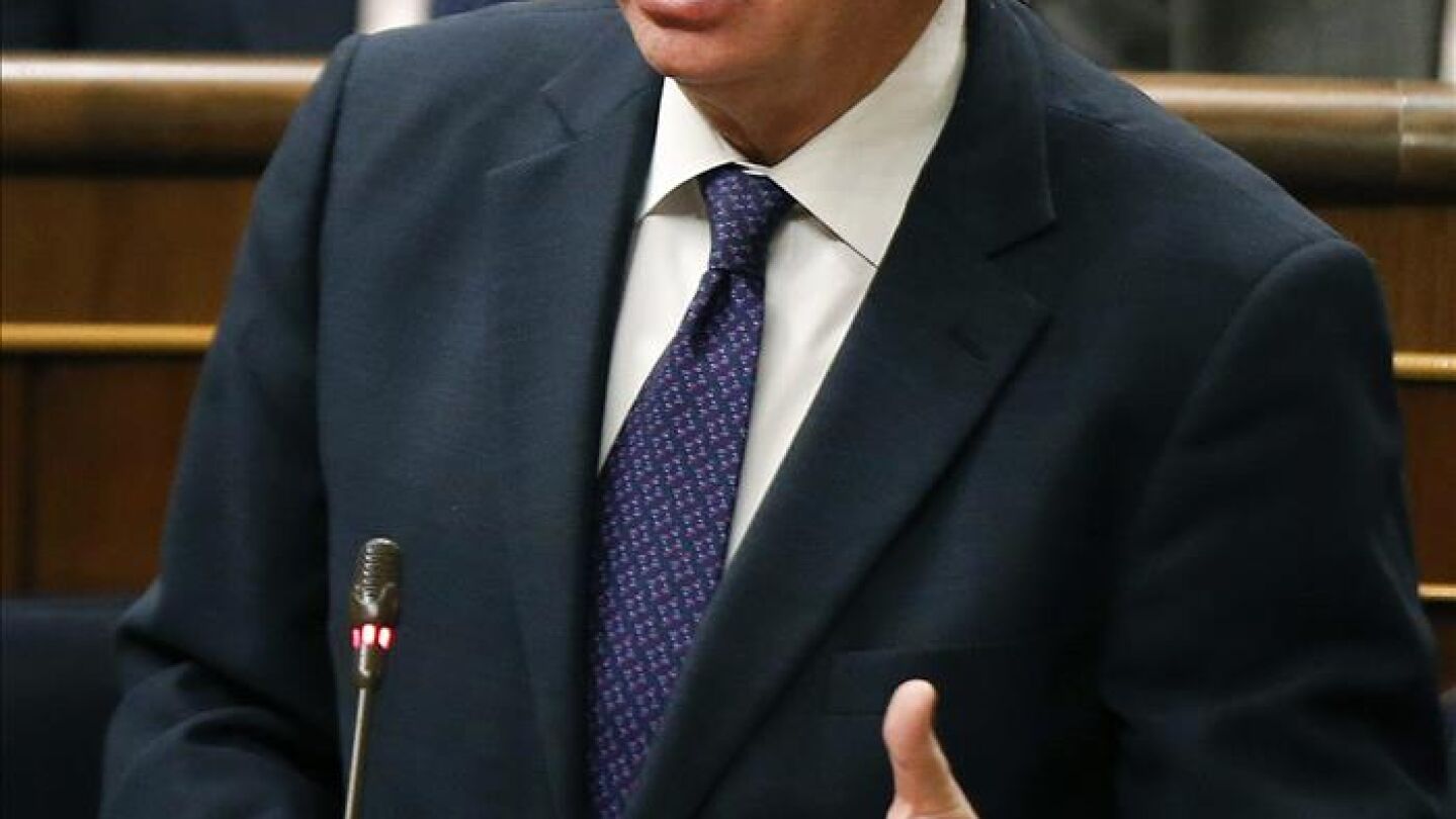 El ministro espa&ntilde;ol del Interior, Jorge Fern&aacute;ndez D&iacute;az.