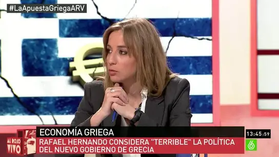 Tania Sánchez en ARV Tania Sánchez en ARV