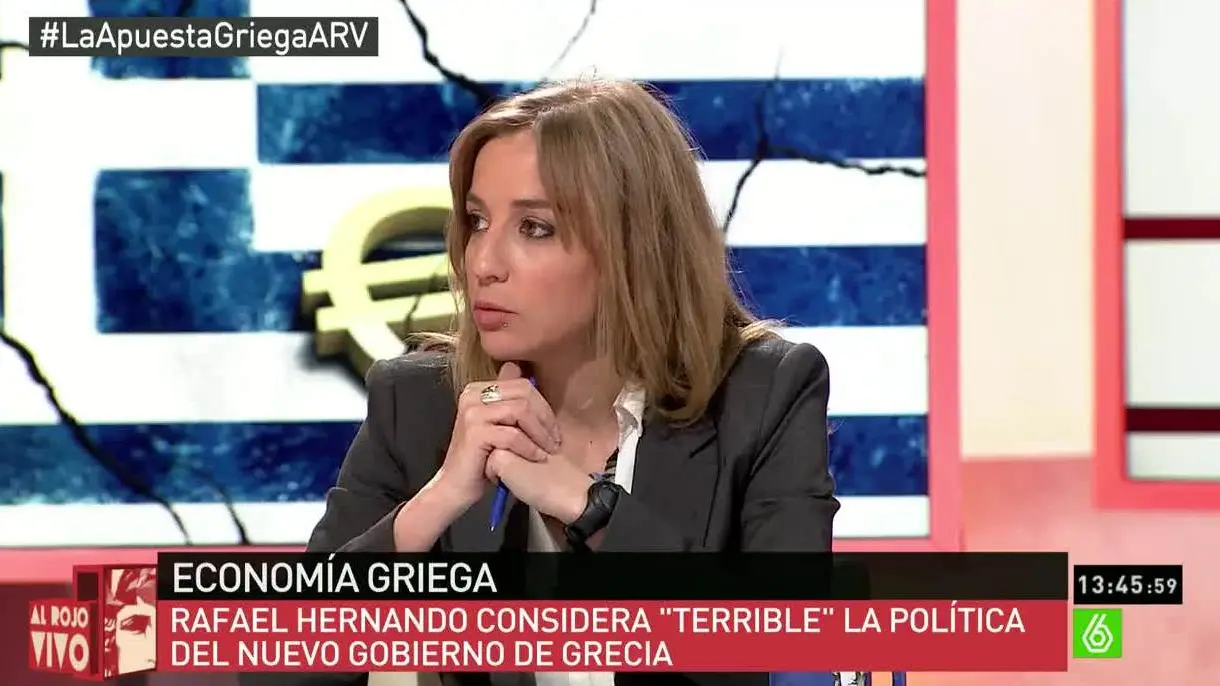 Tania Sánchez en ARV Tania Sánchez en ARV