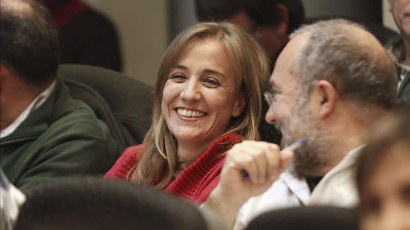La candidata de IU a la presidencia de Madrid, Tania S&aacute;nchez