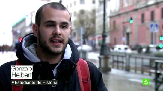 Gonzalo estudiante de Historia