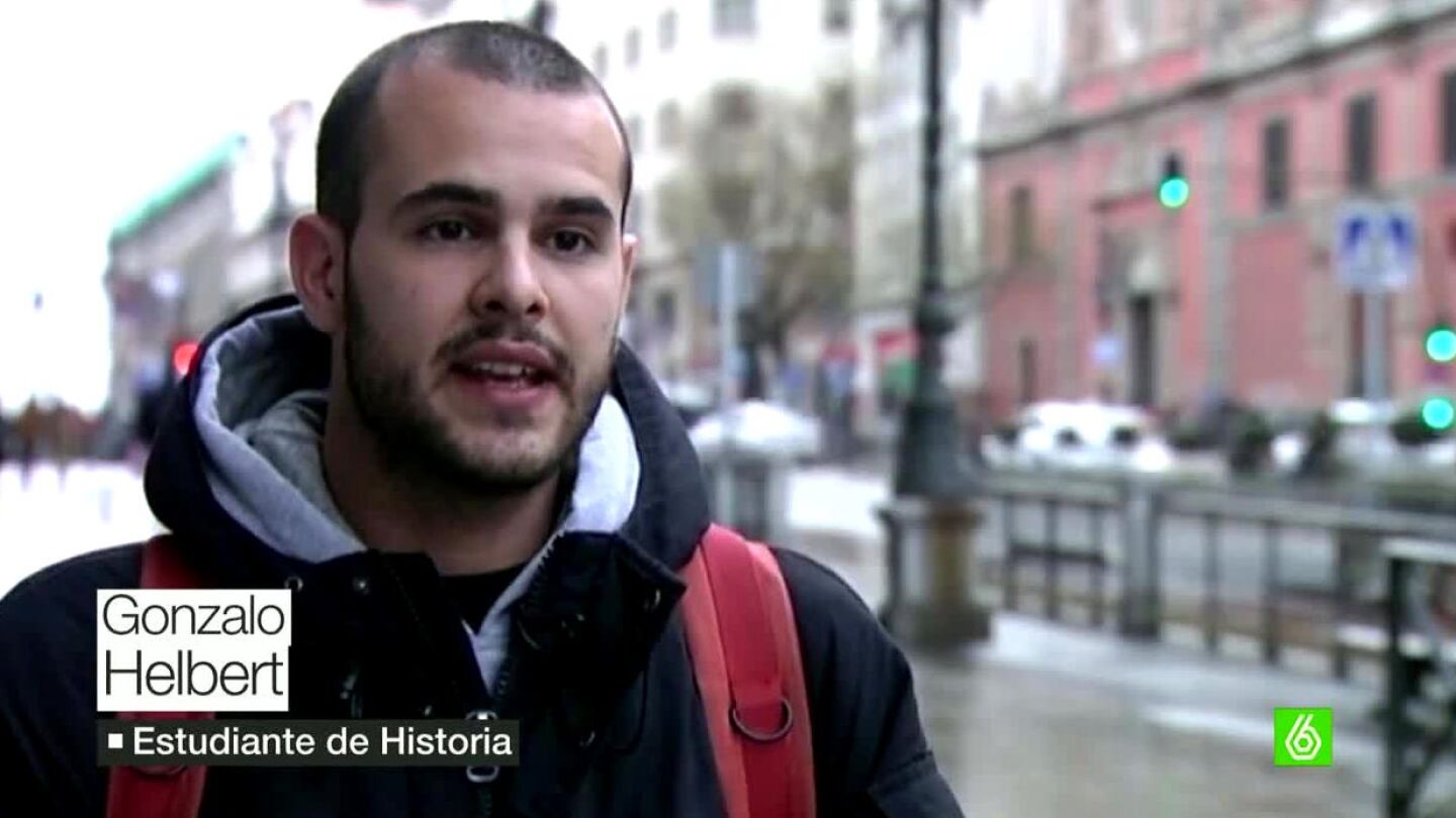 Gonzalo estudiante de Historia