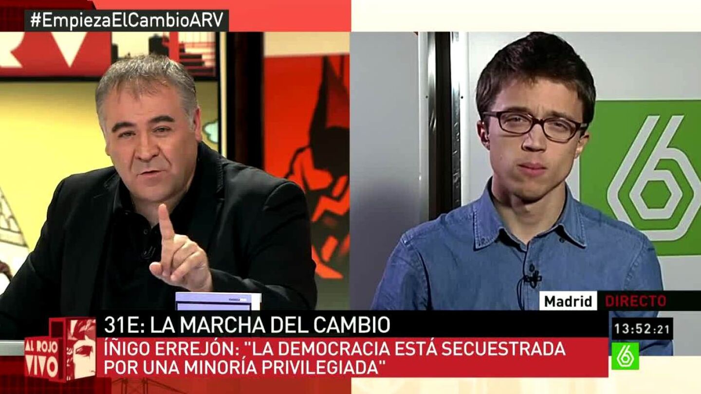 &Iacute;&ntilde;igo Errej&oacute;n en ARV