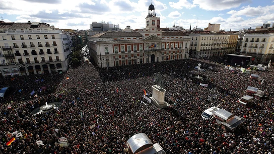 Podemos hace alarde de su fuerza en las calles con la 'Marcha del cambio' Podemos hace alarde de su fuerza en las calles con la 'Marcha del cambio'
