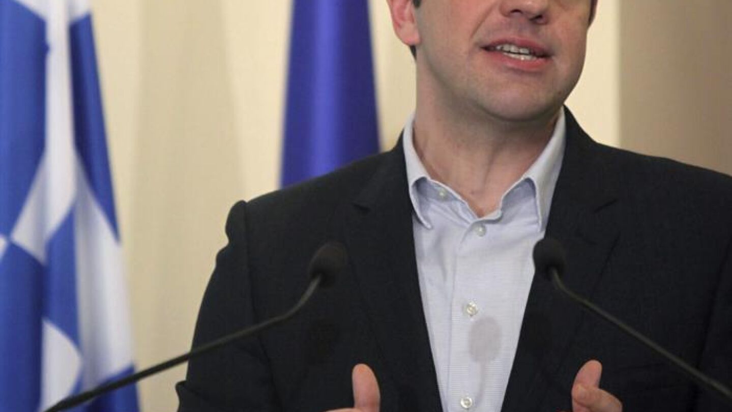 El primer ministro griego, Alexis Tsipras