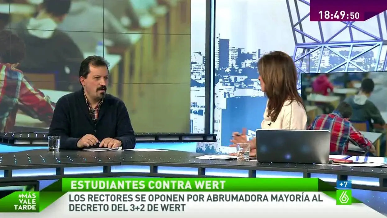 José Escribano, profesor en MVT