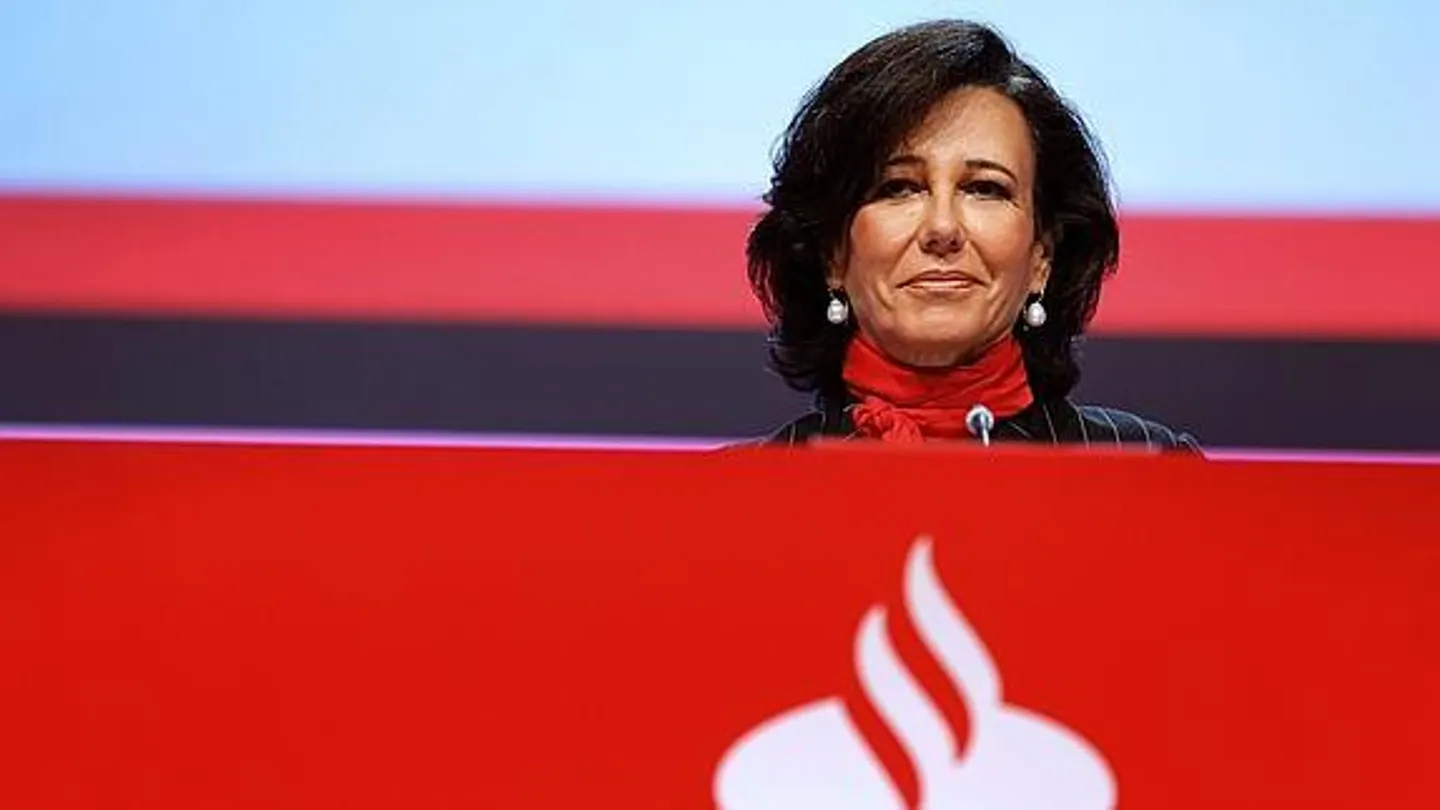 Ana Patricia Botín durante un acto público Ana Patricia Botín durante un acto público