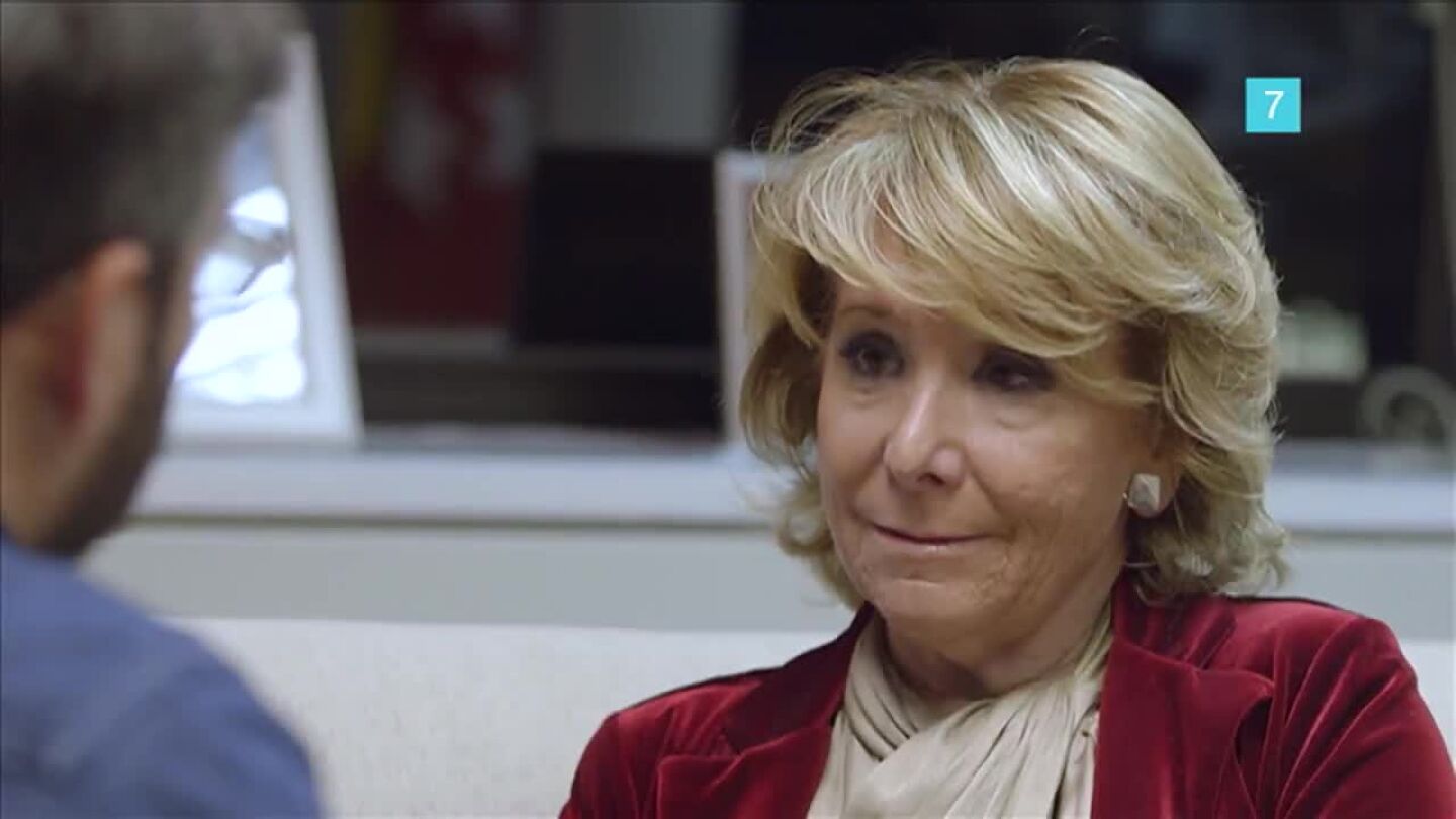 Esperanza Aguirre en Salvados