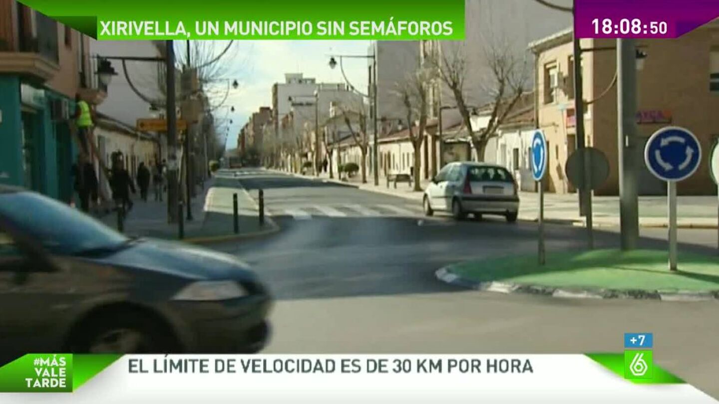 Xirivella, municipio sin sem&aacute;foros
