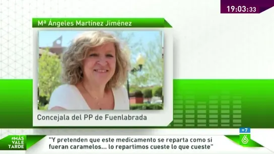 Ángeles Martínez, concejal PP Fuenlabrada Ángeles Martínez, concejal PP Fuenlabrada