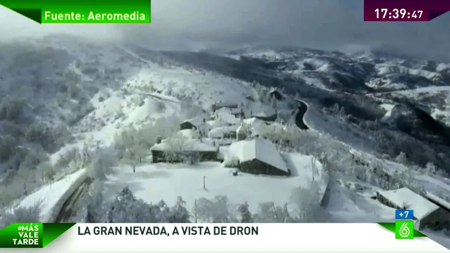 Nevada a vista de dron Nevada a vista de dron
