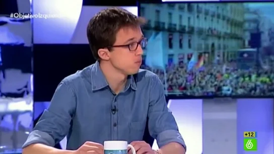 Errejón, en 'El Objetivo' Errejón, en 'El Objetivo'
