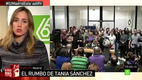 Tania Sánchez en ARV Tania Sánchez en ARV