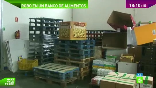 Roban un banco de alimentos en Guadalajara Roban un banco de alimentos en Guadalajara