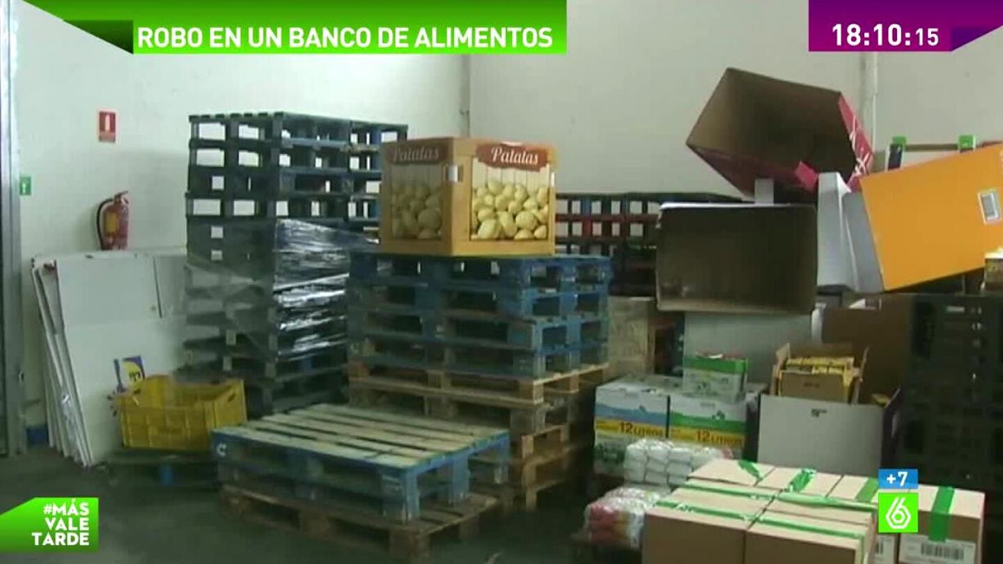 Roban un banco de alimentos en Guadalajara